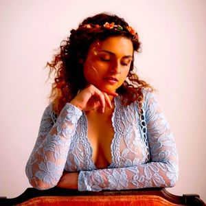 💙 FASHION NOVA LACE BODYSUIT 💙